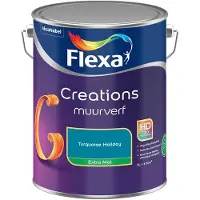 Flexa - Creations Muurverf Extra Mat - Turquoise Holiday - Mengverf - 5 L