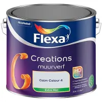 Flexa - Creations Muurverf Extra Mat - Calm Colour 4 - Mengverf - 2,5 L