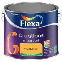 Flexa - Creations Muurverf Extra Mat - Puur Bubbels - Mengverf - 2,5 L