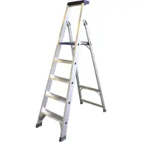 Asc 990608859 BT Trap - Enkel - Aluminium - 5 Treden - Max. Werkhoogte 3.10 M.