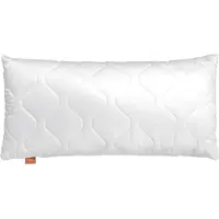 Sleepling 40 x 80 cm Hoofdkussen Basic 200 | navulbaar kussen | Made in EU | hoes van katoenmix | wasbaar op 60 graden | wit