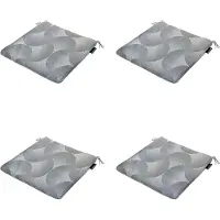 Madison zitkussen napels - 40x40x4,5cm set van 4