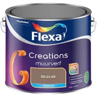 Flexa - Creations Muurverf Zijdemat - D2.11.43 - Mengverf - 2,5 L