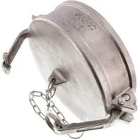 Tameson Camlock DN 140 (6'') Veiligheid Koppeling RvsEnd Cap Type DC MIL-C-27487