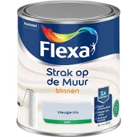 Flexa - Strak Op De Muur Binnen Mat - Vleugje Iris - Mengverf - 1 L