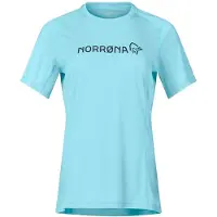 Norrøna - Women's Fjørå Equaliser Lightweight T-Shirt - Fietsshirt XS, blauw