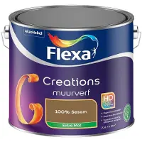 Flexa - Creations Muurverf Extra Mat - 100% Sesam - Mengverf - 2,5 L