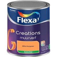 Flexa - Creations Muurverf Extra Mat - 85% Pompoen - Mengverf - 1 L