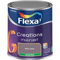 Flexa - Creations Muurverf Extra Mat - 85% Heide - Mengverf - 1 L