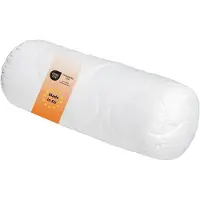 Sleepling Basic 100 - nekrol 15x40 cm - kussen van polyester - geschikt voor mensen met allergieën - als nekkussen, bankkussen of sierkussen - Made in EU - 15 x 40 cm - wit