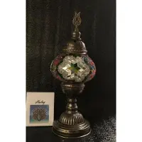 Halay Handgemaakte Turkse sfeerlamp met gekleurde Mozaïek nachtlamp Oosterse Sprookjes tafellamp