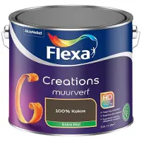Flexa - Creations Muurverf Extra Mat - 100% Kokos - Mengverf - 2,5 L
