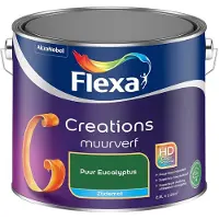 Flexa - Creations Muurverf Zijdemat - Puur Eucalyptus - Mengverf - 2,5 L