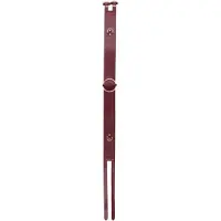 Ouch! Ouch Halo - Heupriem met bondage ringen - Burgundy