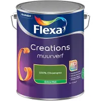 Flexa - Creations Muurverf Extra Mat - 100% Citroengras - Mengverf - 5 L