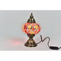 Halay Handgemaakte Turkse tafellamp in meerdere kleuren – Oosterse nachtlamp voor sfeervolle verlichting