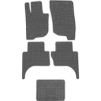 Frogum Max-Dywanik Serie - Rubber Mat Set - Mitsubishi L200 2016-2019 - Zwarte Kleur - Zonder Stopper