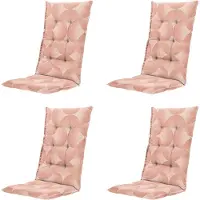 Madison kussen hoge rug napels - 123x50x5cm set van 4