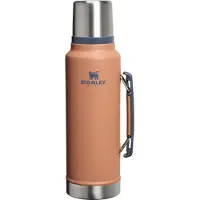 Stanley Classic Legendary Vacuum Bottle 1.4L (Toast) – Thermosfles RVS – Dubbelwandige Vacuüm Isolatie – Lekvrij – Houdt Drank 24 Uur Warm/Koud – Duurzame Outdoor Drinkfles