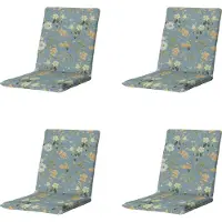 Madison stapelstoelkussen julliete - 97x49x5cm set van 4