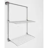 Foxydry Wall Plus 128 cm wanddroogrek -bediening links- 128 x 52 x 137 cm