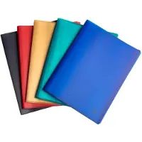 Exacompta 15x Showmappen in halfharde gerecyclede PP met 40 tassen Opak - Geassorteerd - 78540E