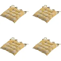 Madison zitkussen napels - 46x46x8cm set van 4