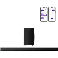 Ultimea Poseidon M70 - 3.1.2 kanaals Dolby Atmos Soundbar Met Draadloze Subwoofer