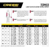 Cressi Thermic Ultraspan Swimsuit Zwart 2 Vrouw