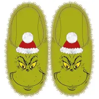 Cerdá De Grinch Santa Hat volwassen winterslippers 44/45
