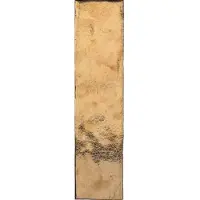 Tebe Wandtegel visgraat goud Vintage 30x7,5cm gold glans