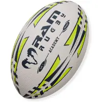 RAM Rugby - Academy Trainer Rugbybal - Maat 3 - Geel