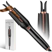 Sansbeauté Automatische Krultang - Keramische Haarkruller - Haarkrultang - Hair Curler - Haarstyler - Wavy Hair - Curling Iron - Krulborstel Roterend - Golvenkrultang - Wave Krultang