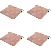 Madison zitkussen napels - 40x40x4,5cm set van 4