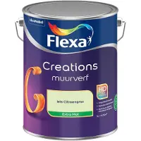 Flexa - Creations Muurverf Extra Mat - Iets Citroengras - Mengverf - 5 L
