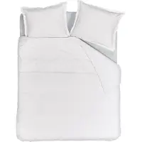 Beddinghouse Dekbedovertrek Broderie Fleurie Wit Percal-240 x 200 / 220 cm | Lits-Jumeaux