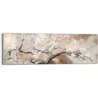 Reinders - Rustic Blossoms - Schilderij 156x52 cm - Beige