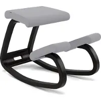 Varier Variable balans kniestoel Grijs/Zwart Tonal