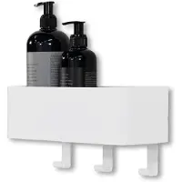 Spinder Design Multi 3 Wandkapstok H 13 cm - Wit