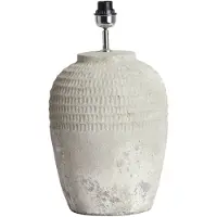 Light & Living Lampvoet Ø28,5x49 cm MINORA keramiek textuur grijs