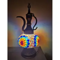 Halay Anatolia decoratie tafellamp - oosterse lamp - handgemaakt - kleur naar keuze - gratis verzending
