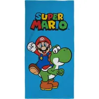 Super Mario Strandlaken Yoshi - 70 x 120 cm - Katoen