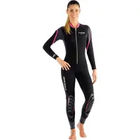 Cressi Lei Mono 2.5 Mm Woman Freediving Wetsuit Zwart S Vrouw