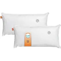 Sleepling waterkussen - hoofdkussen 40x80 cm 2-delige Set - orthopedisch kussen - slaapkussen met watergevulde kern - hoes van 100% katoen - kussen set - Made in EU - 40 x 80 cm - wit