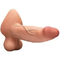 B-Vibe B-vibrator Slipskin 9 inch Girthy - Huidkleur - 23 cm