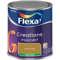 Flexa - Creations Muurverf Extra Mat - Tuscan Gold - Mengverf - 1 L