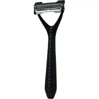Leaf Shave - Leaf Two Safety Razor Black - Incl 10 Mesjes