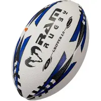 RAM Rugby Gripper 2.0 Pro Trainer – Rugbyballen Bundel – 30x Rood/Wit Ballen (Maat 5) + 2x RAM Tassen – Nr. 1 Rugby Brand Europa – Ontworpen in Engeland – Unieke 3D Grip Technologie – Duurzaam