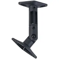 NeoMounts SPEAKER-W100BLACK Plafondbeugel voor luidspreker Kantelbaar Afstand vloer-plafond (max.): 14.2 cm Zwart 1 stuk(s)