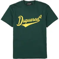 Dsquared2 Shirt geel / donkergroen